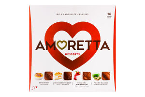 Цукерки Amoretta Desserts Mieszko 106г