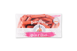 Сосиски из мяса птицы Филейные Димовки 1с кг