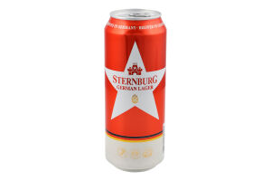 Пиво Sternburg 0,5 л з/б Lager 5% И441