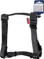 Шлея-вісімка д/собак Преміум графітова нейлон 20мм 50-75см Тріксі