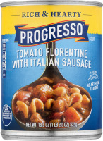 Progresso Soup Rich & Hearty Tomato Florentine With Italian Sausage