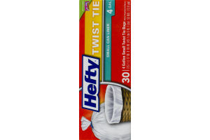 Hefty Twist Tie Small Can Liner - 30 CT