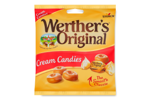 Льодяники Вершкова карамель Werther's Original м/у 90г