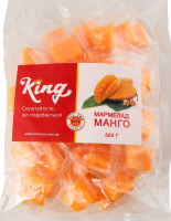 Манго мармелад кубик 500г д/п King nafoods