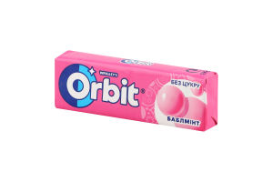 Гумка жувальна без цукру Баблмінт Orbit м/у 14г