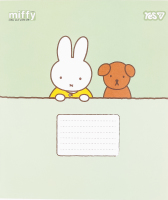 Зошит Yes! My Miffy А5 коса лінія 12арк