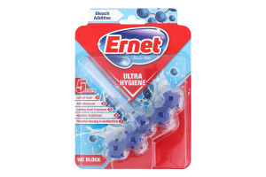Блок туалетний Ernet Ultra Hygiene з відбілювачем