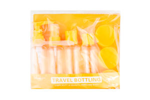 Набір пляшок д/подорожей 7предметів KYYW161
