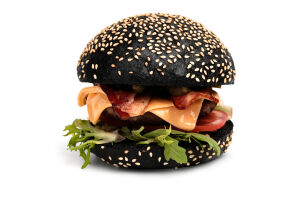 Бургер Super black 280г