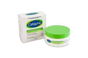 Крем для лица ночной увлажняющий для нормальной, чувствительной и очень сухой кожи Cetaphil 48мл