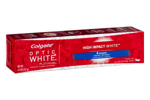 Colgate Optic White Anticavity Fluoride Toothpaste High Impact White