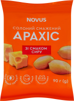 Арахіс смаж. сол. сир Novus 90г