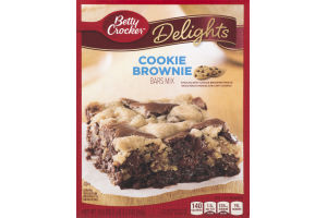 Betty Crocker Delights Bar Mix Cookie Brownie