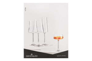 Келих д/шампанського Екстра 210мл 6шт артb40862 Богемія