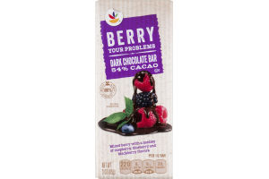 Ahold Dark Chocolate Bar Berry Your Problems