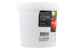 Повидло яблучне пастеризоване 500г відро Master-Food