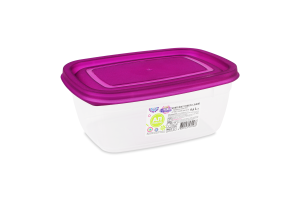 Контейнер універсальний 0.6л 150х110х60мм Прямокутний №1 Ал-Пластик 1шт