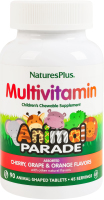 Добавка дієтична таблетки жувальні у формі тварин Multivitamin Animal parade NaturesPlus 90шт