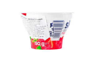 Йогурт Bakoma Скир з малиною та полуницею