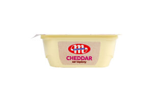 Сир плавлений 40% Cheddar Mlekovita п/у 150г
