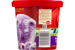 Hood Ice Cream New England Creamery Maine Blueberry & Sweet Cream