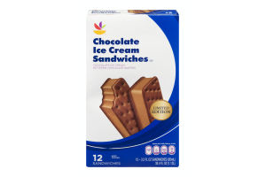 Ahold Ice Cream Sandwiches Limoncello - 12 CT