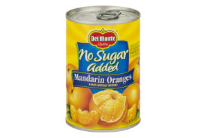 Del Monte No Sugar Added Mandarin Oranges In Water