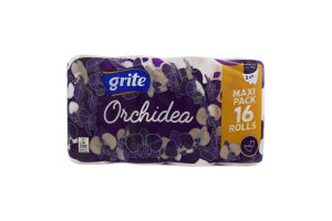 Папір туалетний Grite Orchidea White 16шт