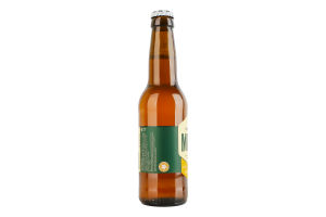 Пиво 0.33л 5.3% светлое нефильтрованное непастеризованное Pilsner Mova бут