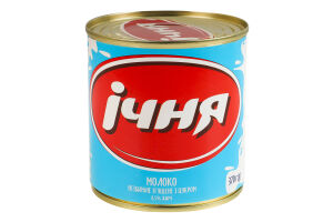 Молоко згущене 8.5% незбиране з цукром Ічня з/б 370г