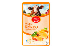 Сир 51.7% з пажитником Мукко лоток 135г