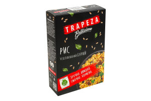 Рис бурый нешлифованный шелушеный в пакетиках для варки Bellissimo Trapeza к/у 5х80г