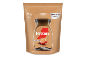 Кофе растворимый порошкообразный Delicate Nescafe д/п 150г