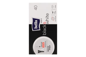 Прокладки Bella Panty Slim white+black стринг 20+20шт