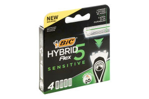 Картридж Flex-5 Hybrid Sensitive 4шт BiC