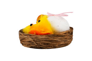 Прикраса Курча в гнізді декоративна в асорт 986451