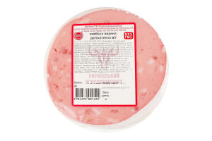 Ковбаса варена Делікатесна в/ґ (т/у 0,3кг)