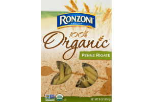 Ronzoni 100% Organic Penne Rigate