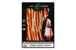 Грудка качина нарізка Елітна Смачні справи с/к в/г к/у 100г