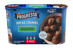 Progresso Bread Crumbs Italian Style - 3 PK