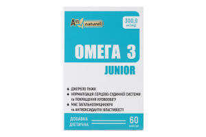 Добавка дієтична AN Naturel Омега 3 300 мг 60 капс