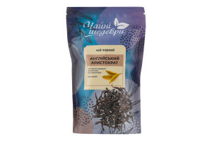 Чай чорний байховий цейлонський крупнолистовий Англійський аристократ Чайні шедеври д/п 50г