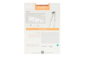 Колготки женские Conte elegant Slimfit 40den 2 natural