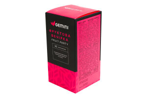 Бленд фруктовый с ароматом летних ягод Фруктовая вечеринка Gemini в/с к/у 25х2г