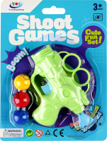 Іграшка дитяча Бластер і 3 м'ячі в асорт 986000