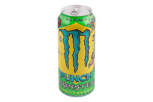 Напій енергетичний безалкогольний сильногазований Rio Punch Monster Energy з/б 500мл