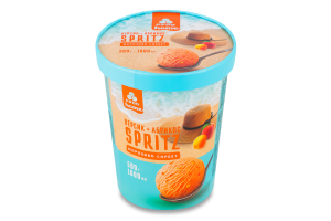 Мороженое сорбет Персик-абрикос Spritz Rud ведро 500г