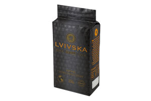 Кава Голд мелена смажена 250г в/у Львівська