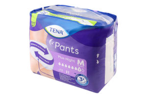 Підгузки-трусики д/дорослих Plus Night р.М 12шт Tena