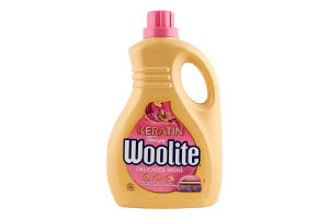 Засіб для прання рідкий для вовни та делікатних тканин з кератином Woolite 1.8л
